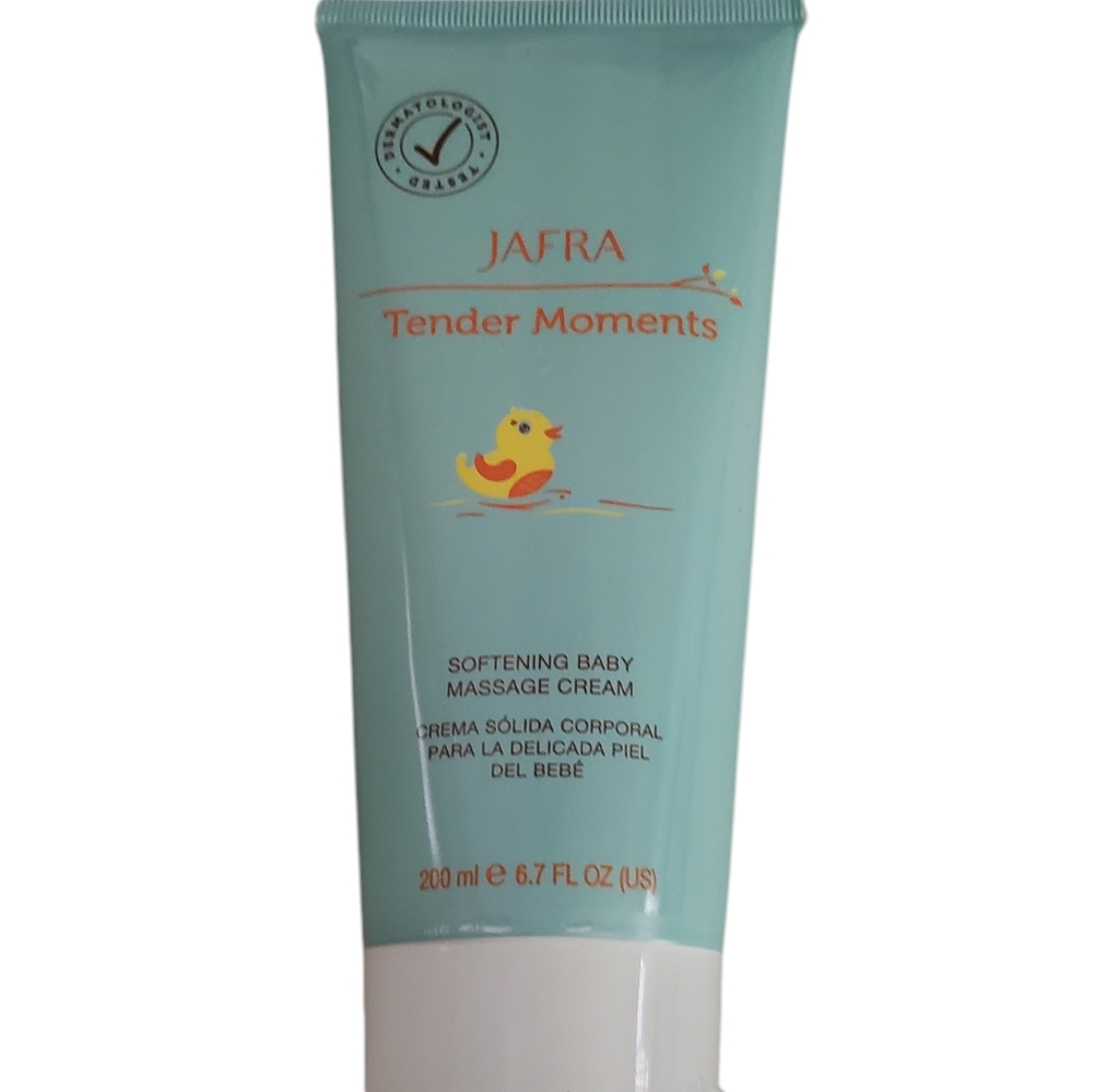 Jafra Tender Moments Softening Baby Massage Cream 6.7 fl oz